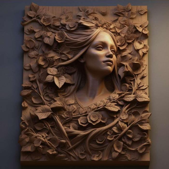 نموذج ثلاثي الأبعاد لآلة CNC 3D Art 